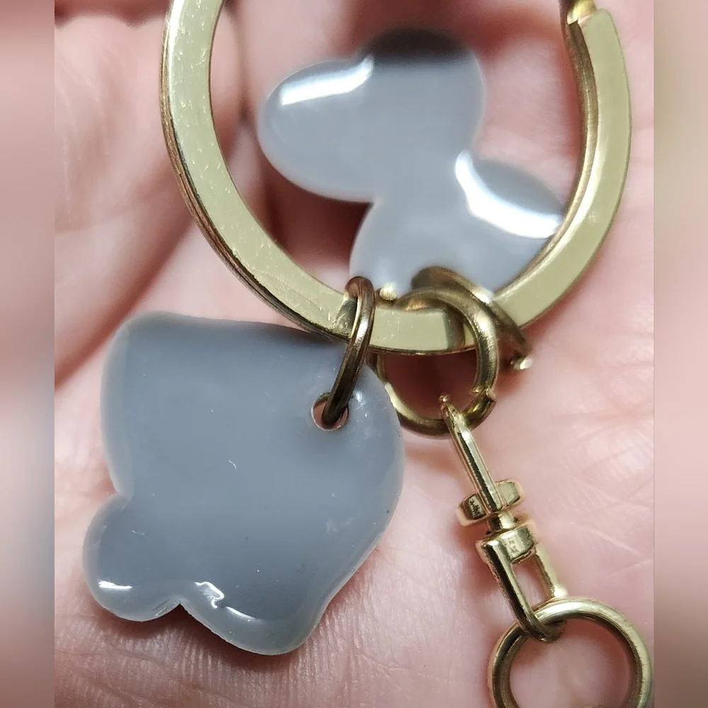 MY MELODY Bow & Mushroom Keychain